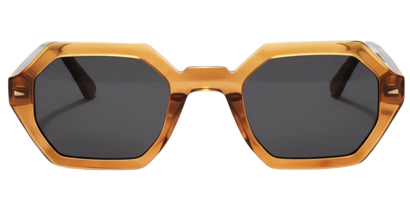 Axe Women's Polarised UV400 Acetate Sunglasses 0º side view Missandtrendy UK