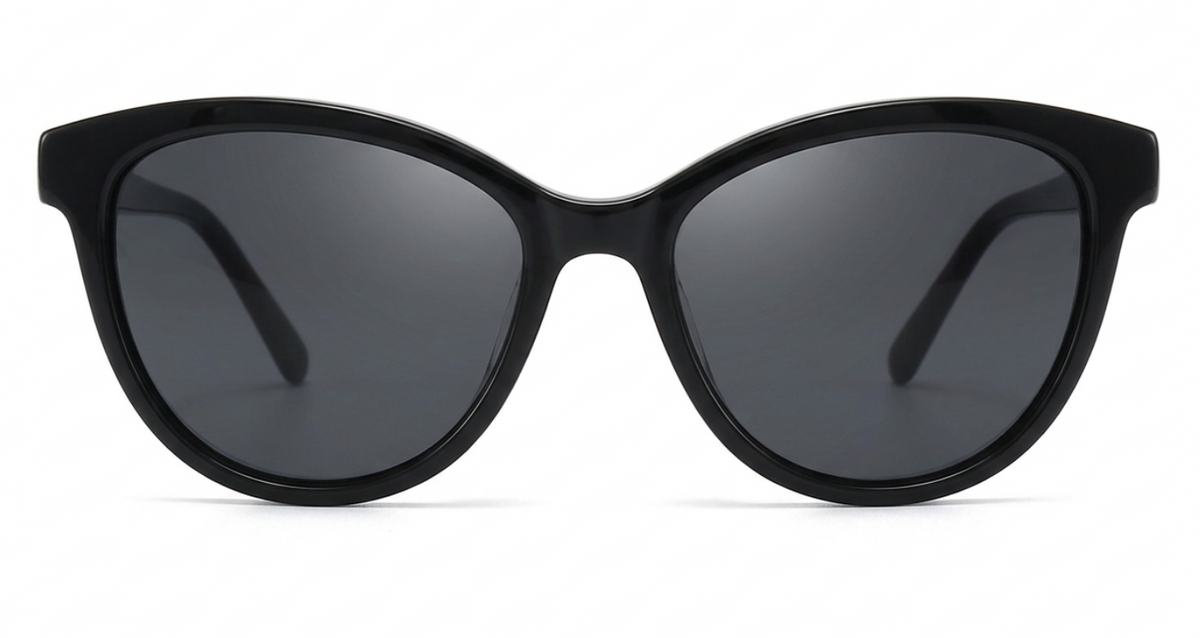 Missandtrendy cat-eye sunglasses with black frame and black lens 0º side view_new_1.