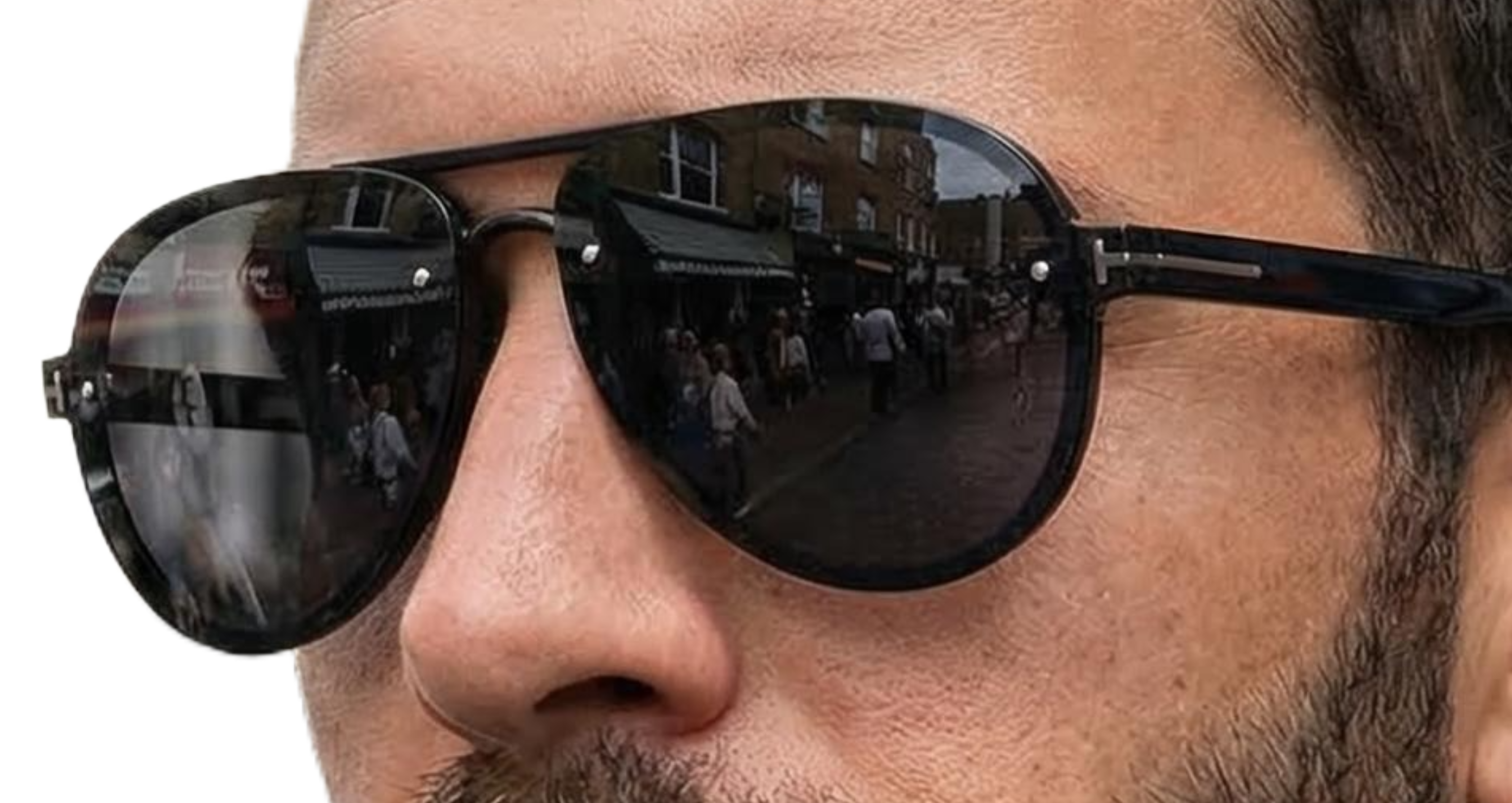 Man_wearing_Rockstar_black_frame_and_black_lens_aviator_sunglasses_by_Missandtrendy_45_side_view_main