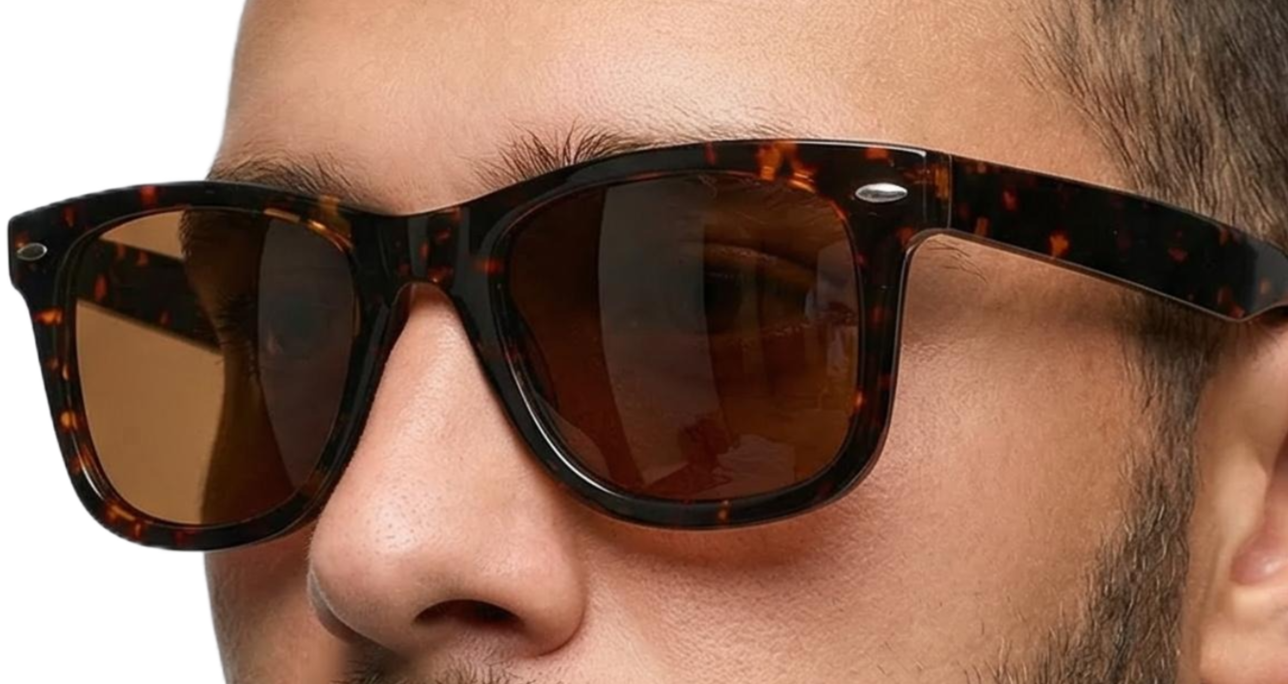 Man_wearing_Senator_black_frame_and_blck_lens_wayfarer_sunglasses_by_Missandtrendy_45_side_view_Polarised_main