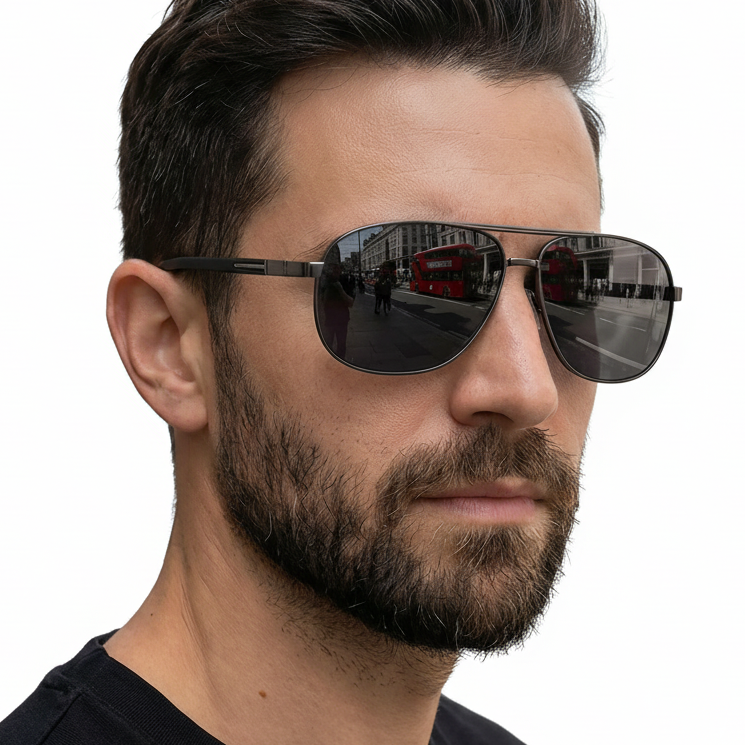Man_wearing_fusion_black_frame_and_black_lens_Aviator_sunglasses_by_Missandtrendy_45_side_view_01