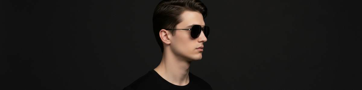 Man wearing UV Sunglasses from Missandtrendy UK