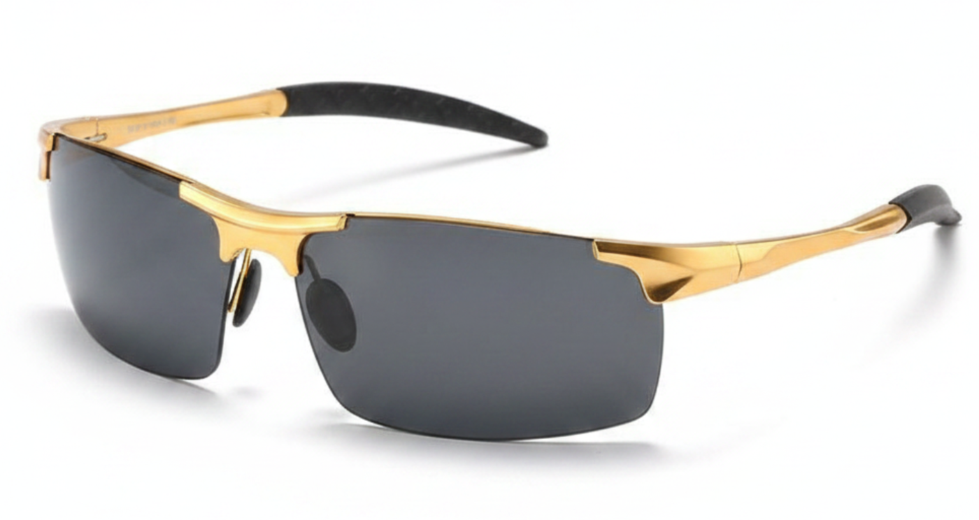 Leon Uninex Polarised UV 400 Sports Cycling Sunglasses 45º front side