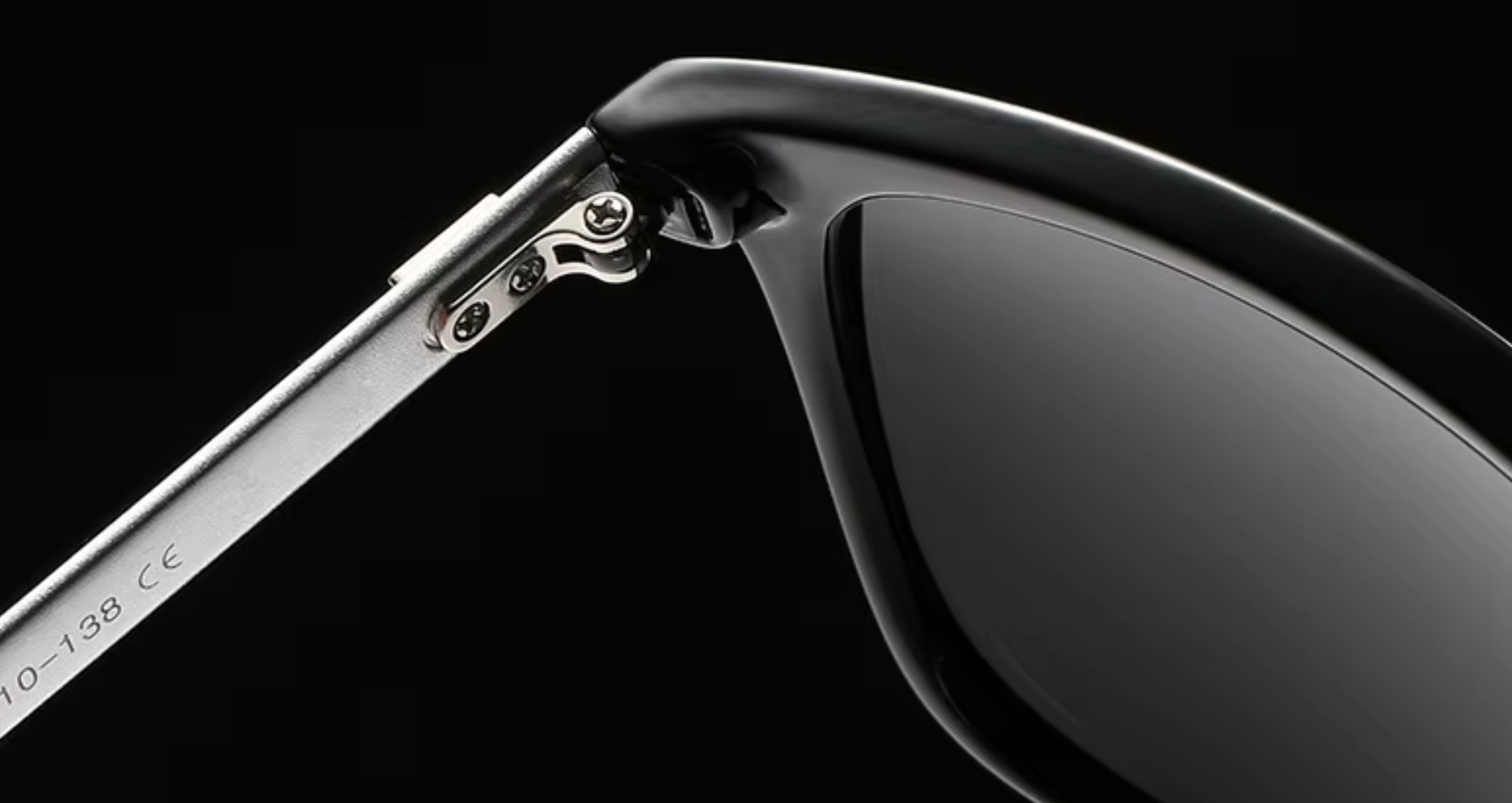 Missandtrendy Mayfair wayfarer saquare sunglasses with black frame and black feature 2