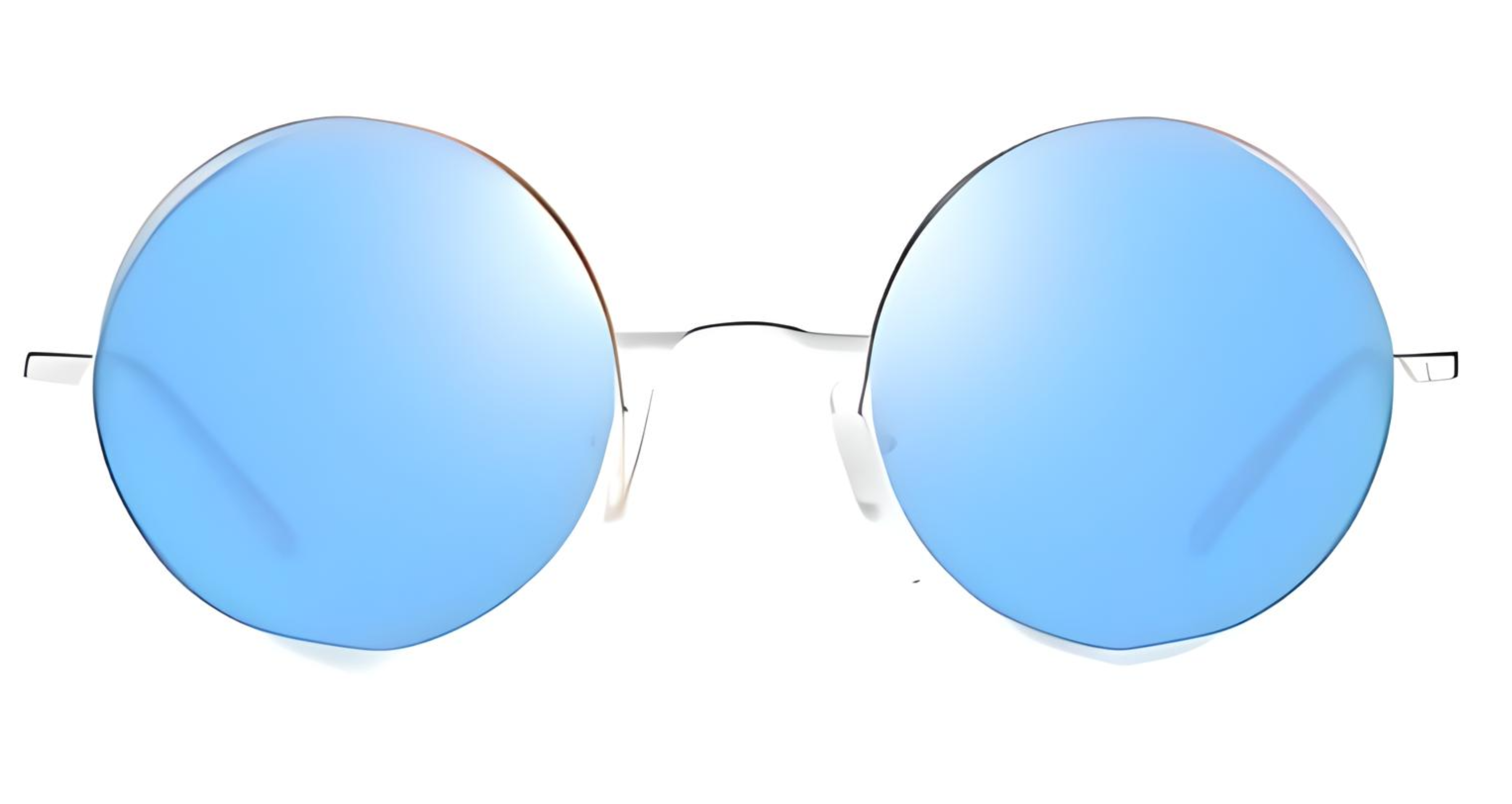 Rondo_801_N4_Silver_Blue_lens_side_front_metal_sunglasses_polarised_missandtrendy