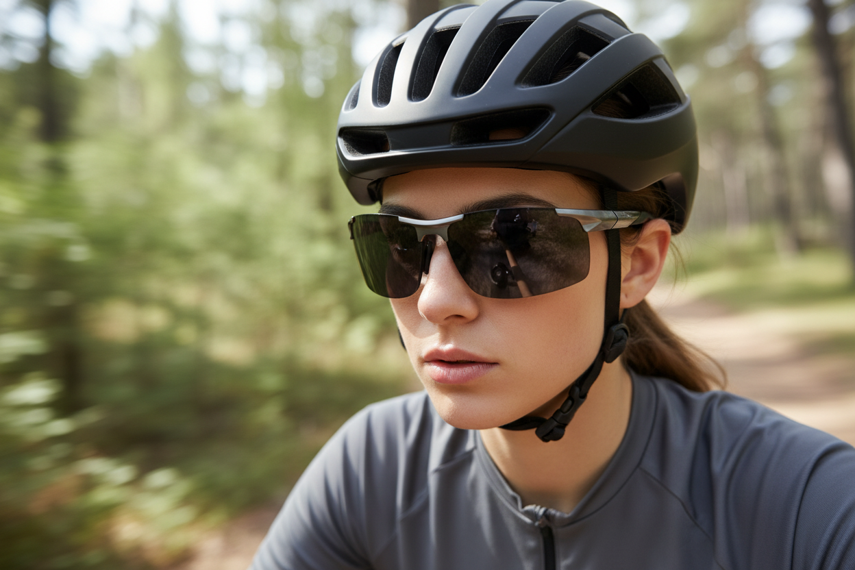 Leon Bold — Woman Mountain Biker